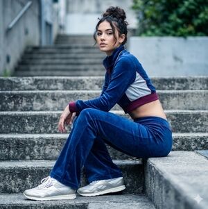 Reebok Fiori Silver Retro Inspired Sneakers